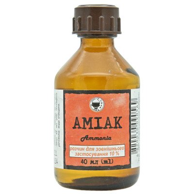 Žitomiro Amoniakas 10 % tirpalas, 40 ml