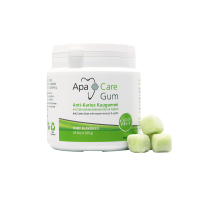 ApaGum kramtomoji guma, 45 gumos ApaGum kramtomoji guma, 45 gumos