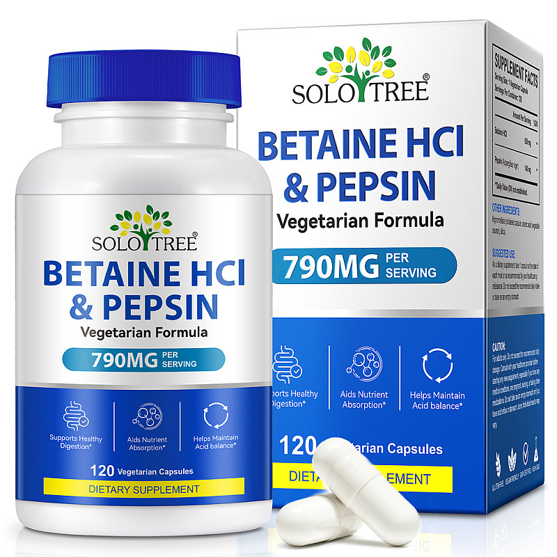 Virškinimo sistemai : Betainas HCl ir pepsinas (Acidin Pepsin ...