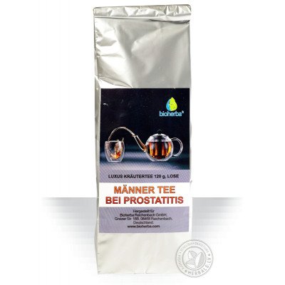 Bioherba Men's Prostata Tea Luxury – žolelių arbata vyrams, 120 g Bioherba Men's Prostata Tea Luxury – žolelių arbata vyrams, 120 g