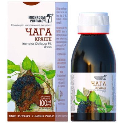 ČAGA lašai spiritinis ekstraktas, 100 ml ČAGA lašai spiritinis ekstraktas, 100 ml
