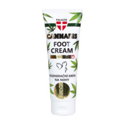 Kanapių regeneruojantis pėdų kremas su dezodoruojančiu poveikiu, sausai ir šiurkščiai odai, 125 ml