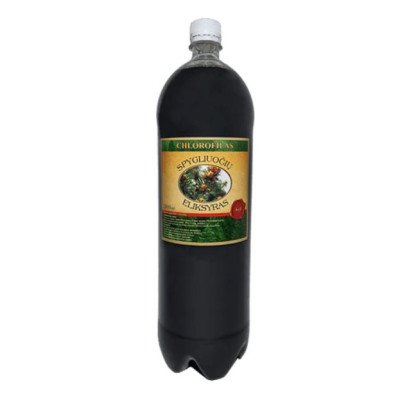 Chlorofilas spygliuočių eliksyras, 2000 ml Chlorofilas spygliuočių eliksyras, 2000 ml
