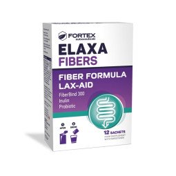 Fortex Elaxa fibers inulinas, skaidulos, probiotikai, 12 pakelių po 5 g Fortex Elaxa fibers inulinas, skaidulos, probiotikai, 12 pakelių po 5 g