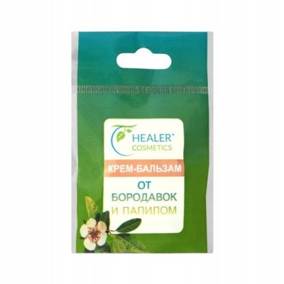 Healer Kremas–balzamas probleminei odai prieš karpas ir papilomas, 10 g