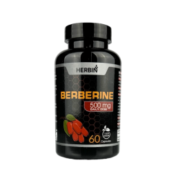 Herbin Berberinas 500 mg, 60 kapsulių Herbin Berberinas 500 mg, 60 kapsulių