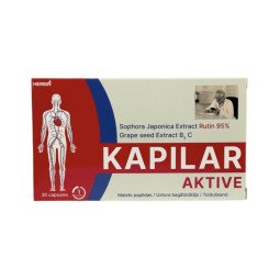 Herbin Kapilar aktiv, kojų venoms, 30 kapsulių Herbin Kapilar aktiv, kojų venoms, 30 kapsulių