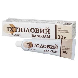 Ichtiolo balzamas 10 %, 30 g