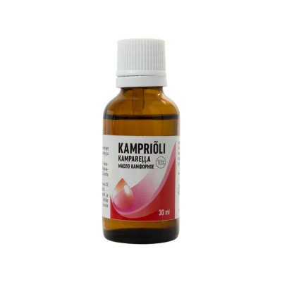 Kamparo aliejus 10%, 30 ml
