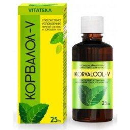 Korvalool - V skystis, 25 ml