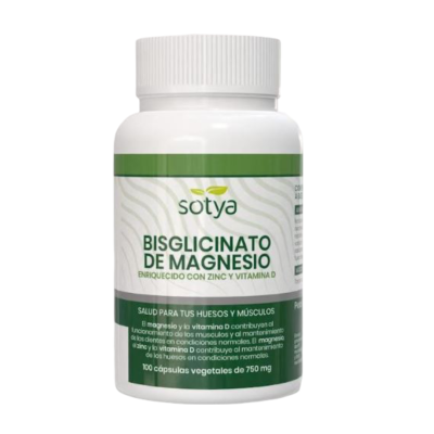 Sotya Magnio bisglicinatas su cinku ir vitaminu D3, 100 kapsulių Sotya Magnio bisglicinatas su cinku ir vitaminu D3, 100 kapsulių