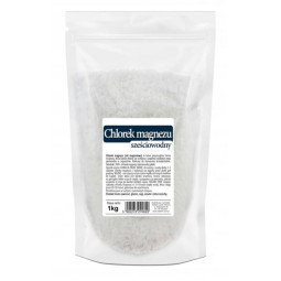 Magnio chlorido dribsniai maudynėms (magnio druska), 1 kg