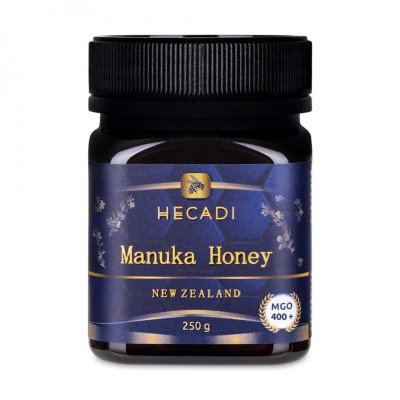 Manuka medus MGO 400+ iš Naujosios Zelandijos, 250 g