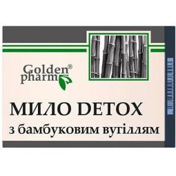 Golden pharm tualetinis muilas su bambuko anglimi, 70 g Golden pharm tualetinis muilas su bambuko anglimi, 70 g