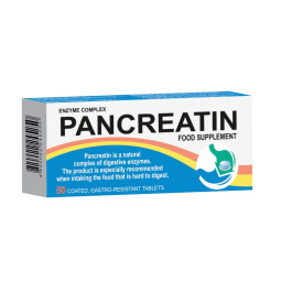 Pankreatinas, 50 tablėčių