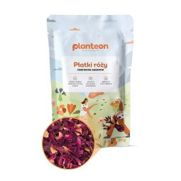 Žolelių arbata raudonųjų rožių žiedlapiai, 20 g