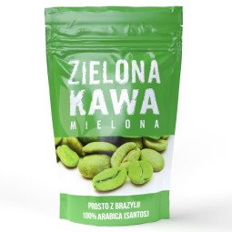 Ground green coffee (Brazilian Arabica), 250 g Ground green coffee (Brazilian Arabica), 250 g