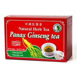Natūrali arbata ženšenis Panax ginseng, 20 pakelių Natūrali arbata ženšenis Panax ginseng, 20 pakelių