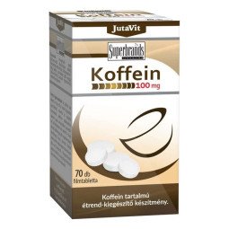 JutaVit Kofeinas 100 mg, 70 tablėčių JutaVit Kofeinas 100 mg, 70 tablėčių