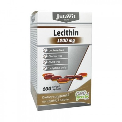 JutaVit lecitinas 1200 mg, 30 kapsulių