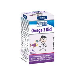 Jutavit omega 3 kid žuvų taukai vaikams, 45 kapsulės Jutavit omega 3 kid žuvų taukai vaikams, 45 kapsulės