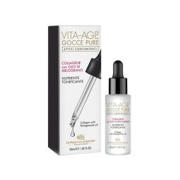 Vita-Age Gocce pure kolagenas su granatų kauliukų aliejumi, 30 ml Vita-Age Gocce pure kolagenas su granatų kauliukų aliejumi, 30 ml