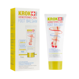„Krok-med Venotonic-gel“ Balzamas-gelis pavargusioms kojoms, 75 ml