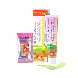 Belle Jardin depiliuojamasis kremas su alavijų ekstraktu, 125 ml 