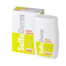 Dr. Muller šampūnas riebiems plaukams su siera „SulfaDerm“, 100 ml