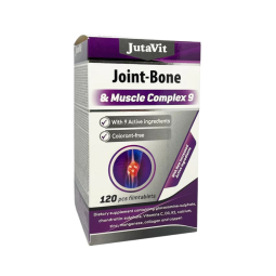 JutaVit Joint Bone Muscle Complex 9 kremzlės, kaulai, raumenys, 120 tablečių JutaVit Joint Bone Muscle Complex 9 kremzlės, kaulai, raumenys, 120 tablečių
