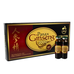 Kininis ženšenis 2000 mg (Panax ginseng), 10 buteliukų Kininis ženšenis 2000 mg (Panax ginseng), 10 buteliukų