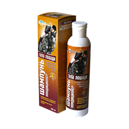 LekoPro šampūnas-kondicionierius „Sila Lošadi“ plaukų stiprinimui ir augimui, 250 ml