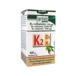JutaVit Vitaminai K2 + D3 + K1, 60 kapsulių JutaVit Vitaminai K2 + D3 + K1, 60 kapsulių
