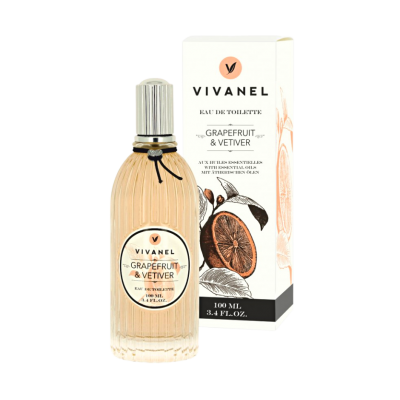 Tualetinis vanduo moterims Vivanel „Grapefruit & Vetiver“, 100 ml