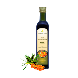 Šaltalankių šalto spaudimo, nerafinuotas aliejus, 500 ml Šaltalankių šalto spaudimo, nerafinuotas aliejus, 500 ml