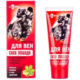 LekoPro Sila lošadi balzamas kūnui, venoms su kaštono ekstraktu, 75 ml