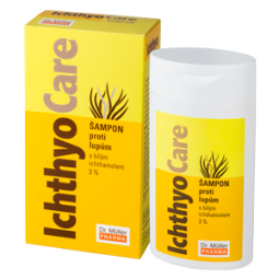 Dr. Muller IchthyoCare, baltojo ichtiolo šampūnas nuo pleiskanų, 100 ml