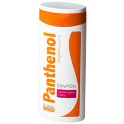 Dr. Muller Pantenol šampūnas 2 % pažeistiems plaukams, 250 ml