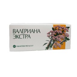 Valeriana ekstra (valerijonas su sukatžole) 45 tabl.