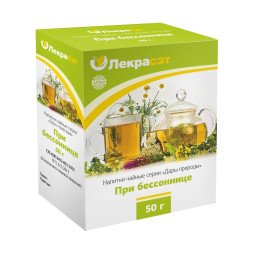 Lekraset žolelių arbata „Gamtos turtai“ nemigai, 50 g Lekraset žolelių arbata „Gamtos turtai“ nemigai, 50 g