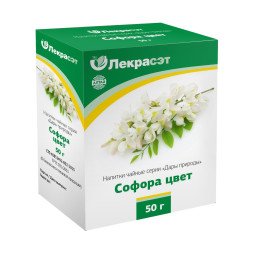 Lekraset žolelių arbata „Japoninės soforos vaisiai“, 50 g Lekraset žolelių arbata „Japoninės soforos vaisiai“, 50 g