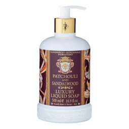 Fiorentino prabangus skystas muilas rankoms pačiulių ir sandalo aromato, 500 ml