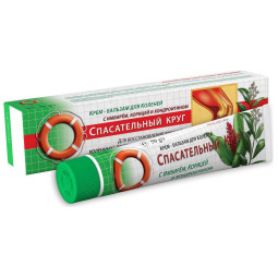 Gelbėjomo ratas šildomasis balzamas su žąsies taukais ir raudonuoju pipiru, 45g