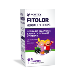 Fitolor herbal ledinukai vaikams, 6 vnt Fitolor herbal ledinukai vaikams, 6 vnt