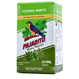 Yerba mate arbata su žolelėmis, 500 g Yerba mate arbata su žolelėmis, 500 g