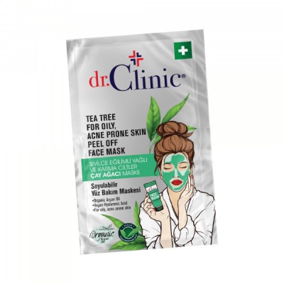 Dr. Clinic veido kaukė tea tree, 12 ml