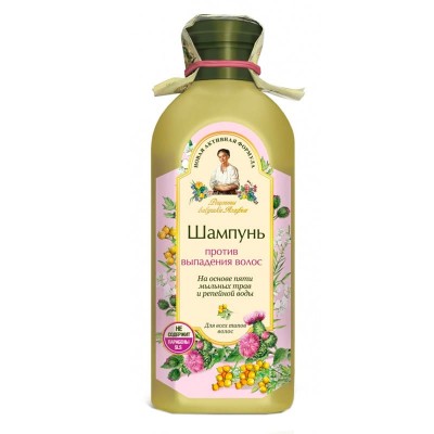 Recepty babuški agafij šampūnas nuo plaukų slinkimo, 350 ml