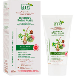 Pharma bio varnalėšų  balzamas-kaukė plaukams nuo slinkimo bei struktūrai atkurti, 150 ml Pharma bio varnalėšų  balzamas-kaukė plaukams nuo slinkimo bei struktūrai atkurti, 150 ml