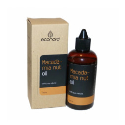 Econord makadamijų riešutų aliejus, 100 ml Econord makadamijų riešutų aliejus, 100 ml