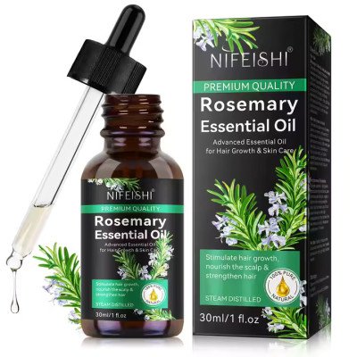 Nifeishi natūralus rozmarinų aliejus plaukų augimui ir odos priežiūrai, 30 ml Nifeishi natūralus rozmarinų aliejus plaukų augimui ir odos priežiūrai, 30 ml